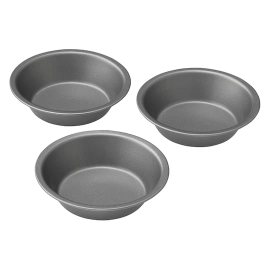 8 Packs: 3 ct. (24 total) Mini Round Pan Set by Makery®